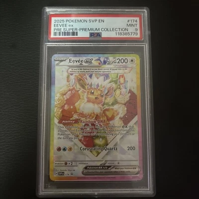 Pokemon TCG - Eevee Ex 174 - SPC Promo - PSA 9 - Image 1 of 2