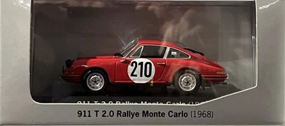 Minichamps 1/43 WAP020 Set 01  Porsche 911 T 2.0 #210 Monte Carlo 1968 Elford - Photo 1/4