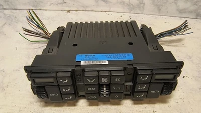 Mercedes Benz W140 W203 Climate Panel 1408301985 140 830 19 85 Bosch 9140010190 - Image 1 of 4