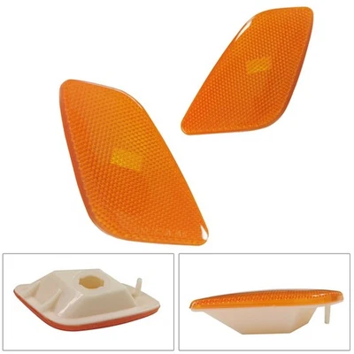 Useful Side Marker Lights Housing 2pcs 55155629AC Amber CH2550120 L & R - Image 1 of 4