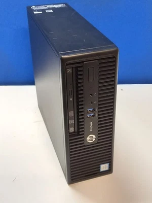 HP ProDesk 400 G3 SFF PC - Core i5 6th 3.2GHz 8GB Ram 256GB SSD Win 11 Pro WIFI - Image 1 of 4