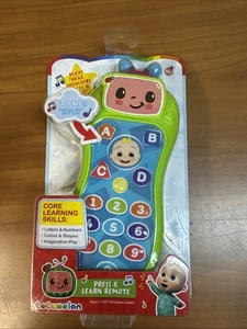 CoComelon Press & Learn musikalische Leuchtfernbedienung neu - Bild 1 von 8