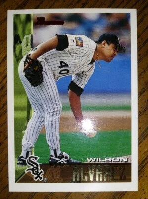 1995 - Topps Bowman - Wilson Alvarez -  Card # 412 - Image 1 of 2