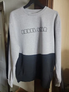 Mens Rebel Star sweatshirt XL E31 - Picture 1 of 3