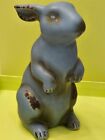Bunny Blue 8 Inches Tall, Ceramic Great Easter Decoration