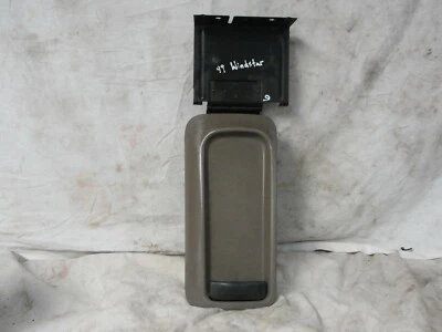 99 00 01 02 03 Ford Windstar Armrest Arm Rest Center Console Brown Plastic Lid  - Image 1 of 4