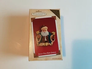 Hallmark Jolly Old Kris Jingle Gold Suit Keepsake 2004 Holiday Ornament New - Picture 1 of 1