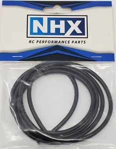 NHX RC Pro Silicone Wire 14 AWG Gauge 3 FT Black - Picture 1 of 1