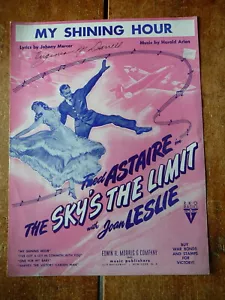 THE SKYS THE LIMIT - 1943 NOTEN - MY SHINING HOUR - ASTAIRE & J. LESLIE VG - Bild 1 von 2