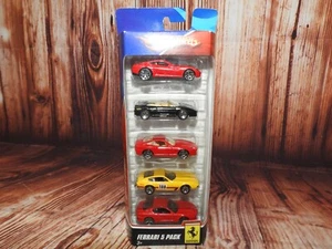 Hot Wheels Ferrari 5 Pack 2008 NUOVO SIGILLATO ((NON COME NUOVO SCATOLA))) - Foto 1 di 18