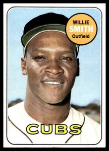 1969 Topps #198 Willie Smith  Chicago Cubs NR-MINT SET BREAK!