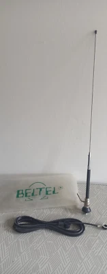 ANTENNA VEICOLARE CB 27 MHZ BELTEL MADE ITALY NUOVA PER AUTO CAMION CAMPER BARCA - Immagine 1 di 4
