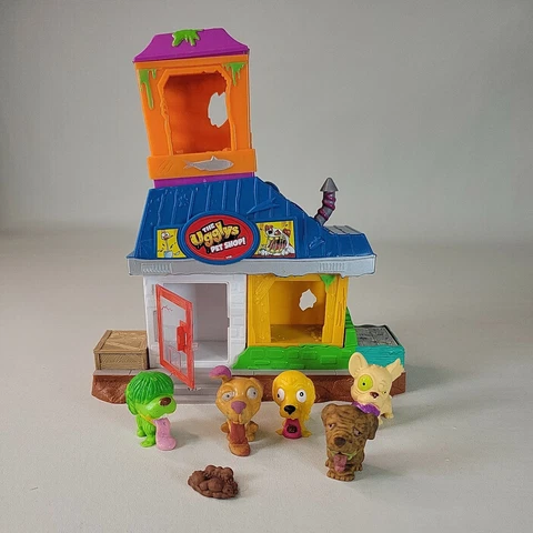 The Ugglys Pet Shop with Lot of 5 Moose Toys Uglys Cover