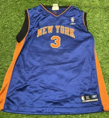 Camiseta deportiva de baloncesto Reebok Stephon Marbury New York Knicks talla YOUTH XL Foto 1 de 4