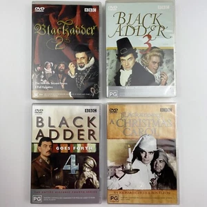 Black Adder : Series 2 3 4 + A Christmas Carol Region 4 PAL BBC British Comedy - Picture 1 of 7
