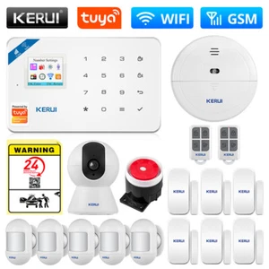 Sistema de alarma inalámbrico Tuya seguridad para el hogar WIFI antirrobo Alexa Google kit de cámara IP - Imagen 1 de 79