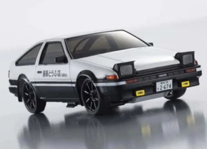 Kyosho 1/28 First TOYOTA AE86 TRUENO SPRINTER Initial D -RTR- WHITE- #66601L - Picture 1 of 9