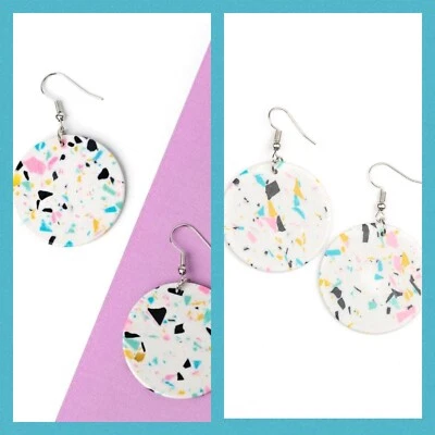 Paparazzi Jewelry Tenaciously Terrazzo - White 🤍 BNWTs - Image 1 of 4