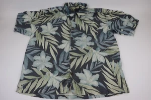 Tommy Bahama 100% Silk Hawaiian Short Sleeve Shirt XL - Picture 1 of 3