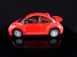 VW New Beetle RSI - 1:72 Scale - REAL-X DIECAST CAR - Red - Picture 1 of 9