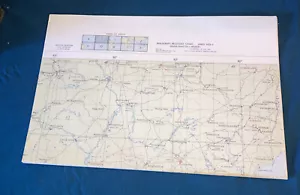 Nasa Spacecraft Recovery Chart Sheet, Gemini-Titan 3 Mission NSR-5 1964 - Picture 1 of 3