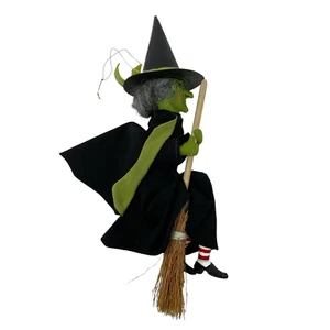 GLADYS BOALT Wizard Of Oz WICKED WITCH WEST Handmade Christmas Ornament 1983 - Bild 1 von 11