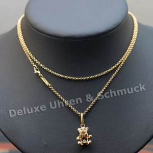 🎀*Original Chopard Collier*Happy Diamonds*Teddybär*750 Gelbgold*20,12 Gramm* - Bild 1 von 5