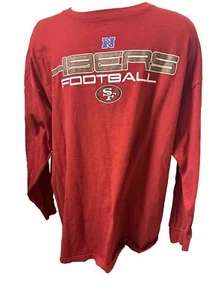 Team Apparel NFL San Francisco 49ers Football 2XL NFC Long Sleeve Shirt - Picture 1 of 7