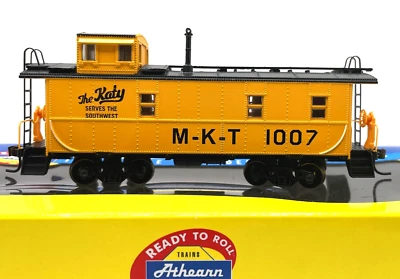 HO ATHEARN 74191 CUPOLA CABOOSE MISSOURI KANSAS TEXAS MKT # 1007 - Image 1 of 2