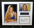 Anna WILLIAMSON TV Presenter Signed Mounted Sexy Photo Display AFTAL RD COA