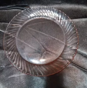 Vintage ARCOROC FRANCE Rosaline Pink Swirl 7” Salad Plate - Picture 1 of 5