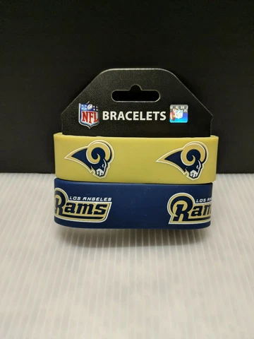 Los Angeles Rams Aminco NFL Gold/Blue Bracelets Cover