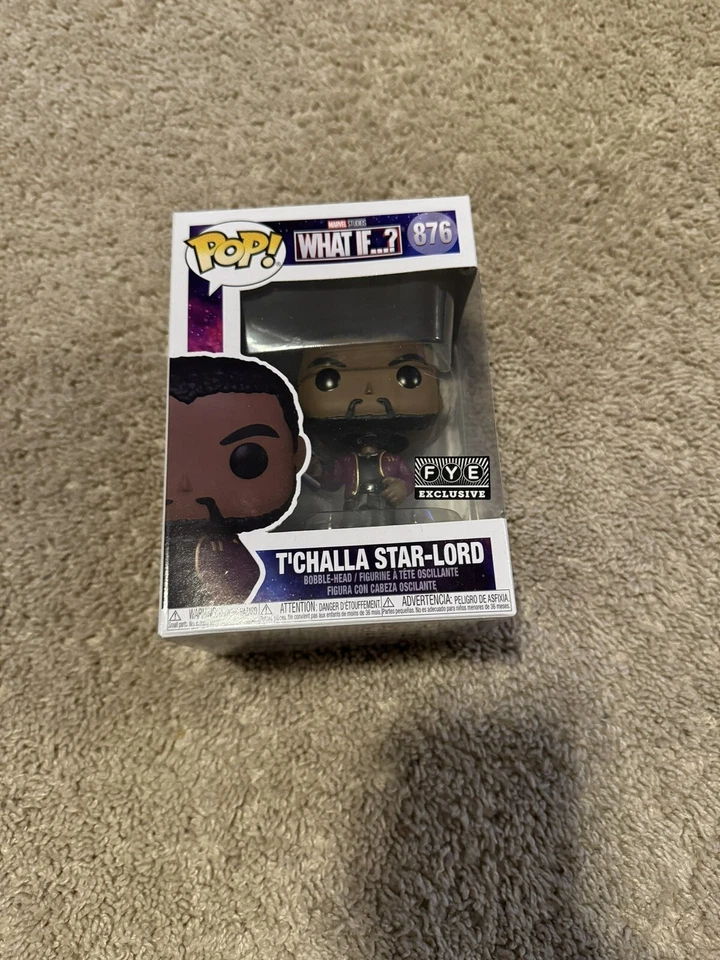 T’challa Star-Lord ¿Y si? Funko POP! Figura #876 Foto 1 de 4