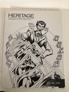 Heritage Comics & Comic Art Auction Catalog Nov 16-18 2017 Joker Batman - Picture 1 of 5