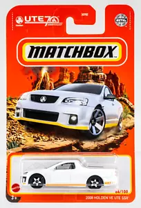 2021 Matchbox #64 2008 Holden VE Ute SSV HERON WHITE | FSC - Picture 1 of 1