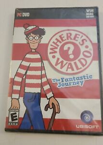 NEW (disc Loose) Where's Waldo The Fantastic Journey Windows Mac 2009 PC DVD 