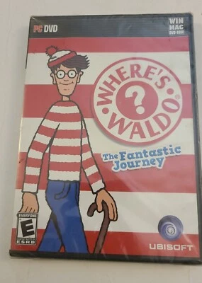NEW (disc Loose) Where's Waldo The Fantastic Journey Windows Mac 2009 PC DVD  - Image 1 of 4