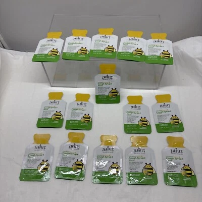15X Zarbees Daytime Cough Syrup + Mucus Berry Travel SAMPLER PACKS 5ml 5/2026 - Image 1 of 4
