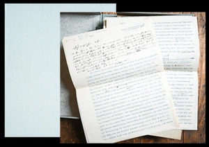 1900 Mit Autographen und Typoskript Brief Sammlung Ottomar Rosenbach - Picture 1 of 1