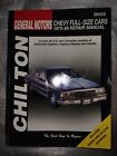 GM Chevrolet Full-Size-Autos, 1979-89 (Chilton Total Car Care Series Handbücher)