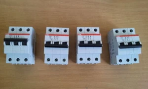 S203M-C16 ABB 16 AMP TYPE C 10 KA 415V TRIPLE 3 POLE MCB CIRCUIT BREAKER FREE... - Picture 1 of 7
