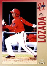 2013 Harrisburg Senators Grandstand #20 Jose Lozada Las Piedras Puerto Rico Card