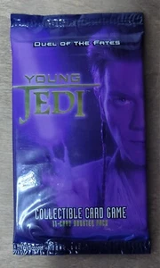 Star Wars Young Jedi CCG Duel of the Fates 1 Factory Sealed Booster Pack Purple  - Bild 1 von 1