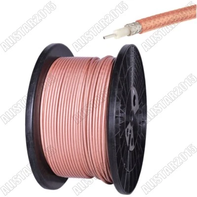 RG400 RF Coaxial Cable M17/128 RG-400 Double Shield 19 Stranded Lot Cable 3M~30M - Image 1 of 3