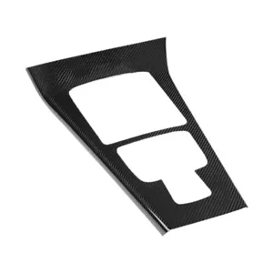Real Carbon Fiber Center Console Gear Shift Cover Trim Fit For Benz CLA 2020+ - Foto 1 di 7