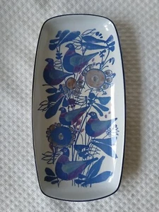 Vintage Aluminia / Royal Copenhagen Tenera Long Tray By Kari Christensen 1960's - Picture 1 of 12