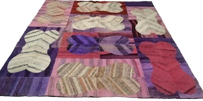 Alfombra Kilim de gran tamaño alfombra Kilim turca alfombra de colección Kilim çaput Kilim alfombra de retazos  Foto 1 de 4