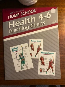 Abeka HEALTH Teaching Charts 4-6 4th-6th Grade - Imagen 1 de 1