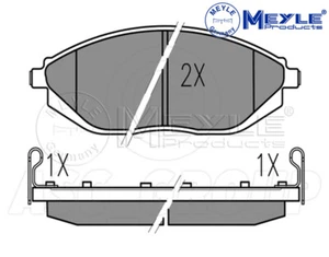 Meyle Set Pastiglie Freno, Assale Anteriore con Piastra Anti cigolio 025 252 6817/W - Foto 1 di 2