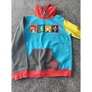 BoxLunch Jujutsu Kaisen Anime Grafik Hoodie Pullover Color Block blau medium - Bild 1 von 10